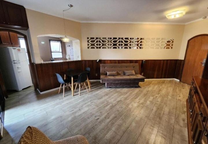 Flat No Hotel Cosmopolitan Com Estacionamento Gratis E Piscina Santos  Dış mekan fotoğraf